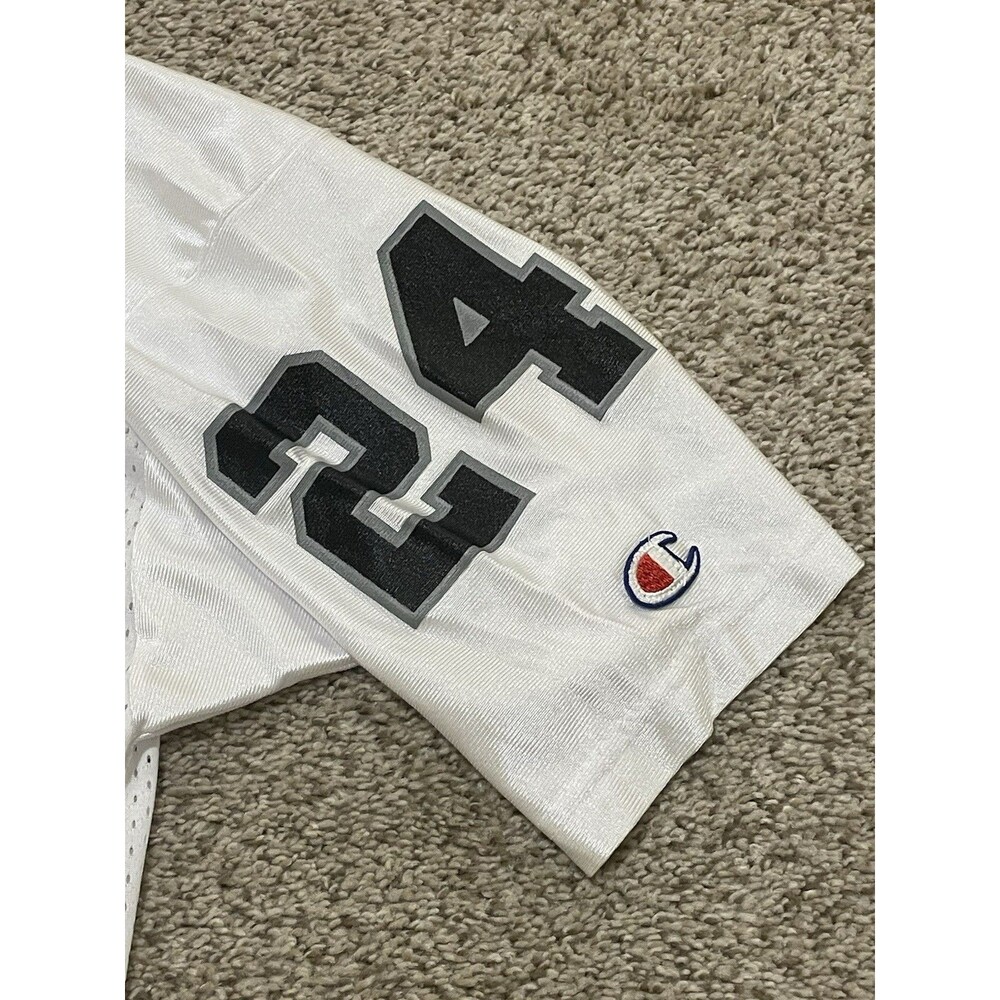 Rare Charles Woodson Oakland Raiders Champion NFL Football Jersey Mens Sz 48 - Picture 4 of 5